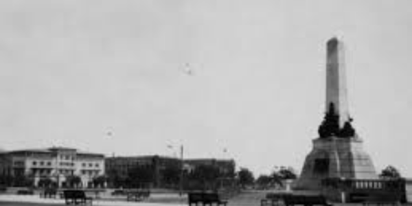Rizal Monument Luneta Historical